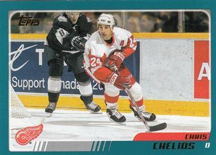 #4 Chris Chelios - Detroit Red Wings - 2003-04 Topps Hockey