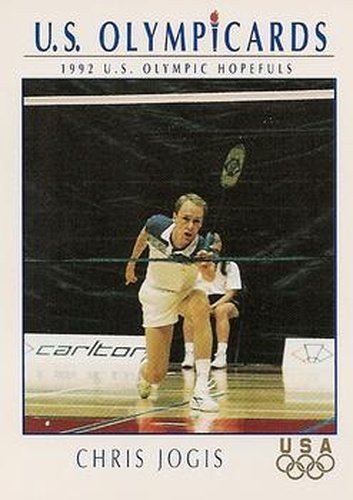 #4 Chris Jogis - USA - 1992 Impel U.S. Olympic Hopefuls