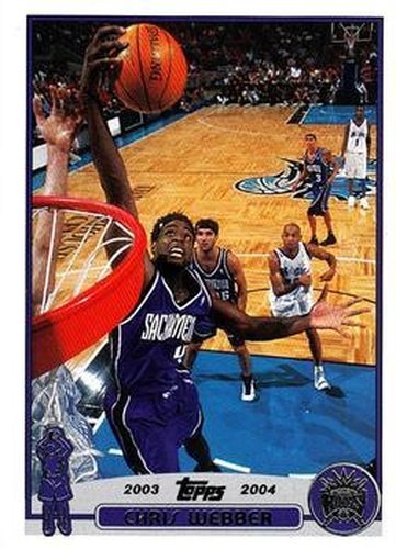#4 Chris Webber - Sacramento Kings - 2003-04 Topps Basketball