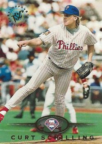 #4 Curt Schilling - Philadelphia Phillies - 1995 Stadium Club Baseball