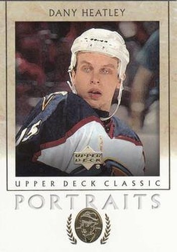 #4 Dany Heatley - Atlanta Thrashers - 2002-03 Upper Deck Classic Portraits Hockey