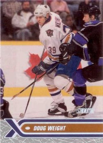 #4 Doug Weight - Edmonton Oilers - 2000-01 Stadium Club Hockey