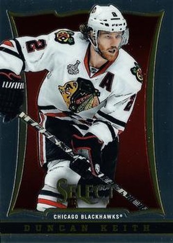 #4 Duncan Keith - Chicago Blackhawks - 2013-14 Panini Select Hockey