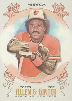 #4 Eddie Murray - Baltimore Orioles - 2021 Topps Allen & Ginter Baseball