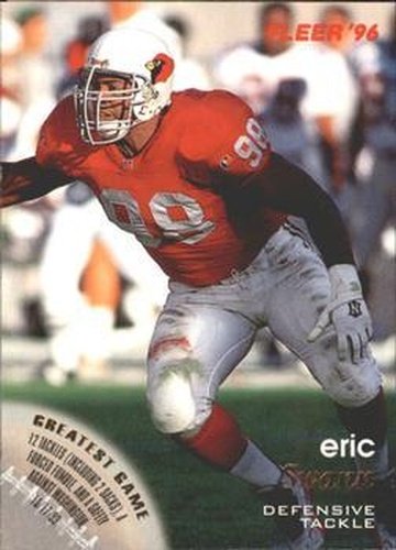 #4 Eric Swann - Arizona Cardinals - 1996 Fleer Football