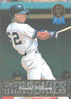 #4 Gerald Williams - New York Yankees - 1993 Leaf Baseball - Gold Leaf Rookies