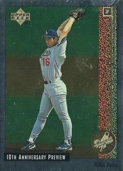 #4 Hideo Nomo - Los Angeles Dodgers - 1998 Upper Deck - 10th Anniversary Preview Baseball
