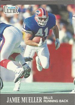 #4 Jamie Mueller - Buffalo Bills - 1991 Ultra Football