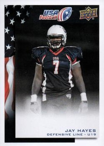 #4 Jay Hayes - USA - 2014 Upper Deck USA Football