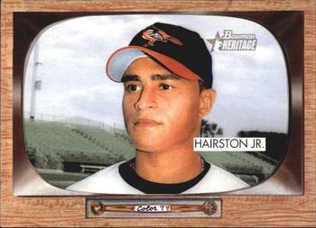 #4 Jerry Hairston Jr. - Baltimore Orioles - 2004 Bowman Heritage Baseball