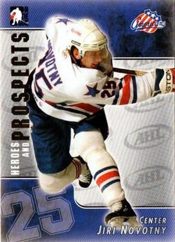 #4 Jiri Novotny - Rochester Americans - 2004-05 In The Game Heroes and Prospects Hockey