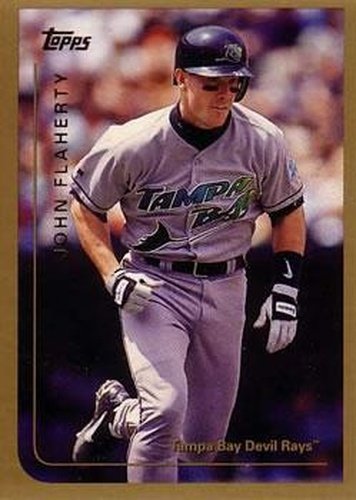 #4 John Flaherty - Tampa Bay Devil Rays - 1999 Topps Baseball