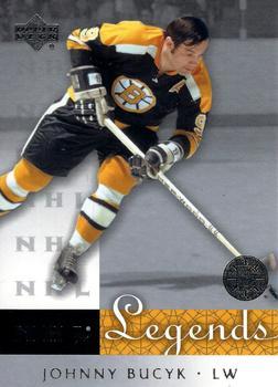 #4 Johnny Bucyk - Boston Bruins - 2001-02 Upper Deck Legends Hockey
