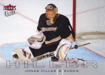 #4 Jonas Hiller - Anaheim Ducks - 2009-10 Ultra Hockey