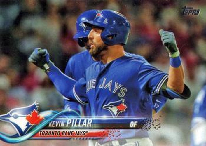 #4 Kevin Pillar - Toronto Blue Jays - 2018 Topps Baseball