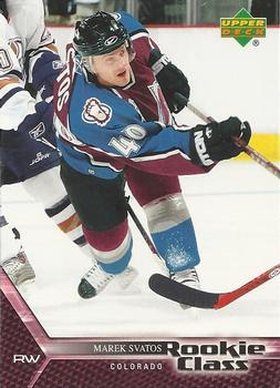 #4 Marek Svatos - Colorado Avalanche - 2005-06 Upper Deck Rookie Class Box Set Hockey