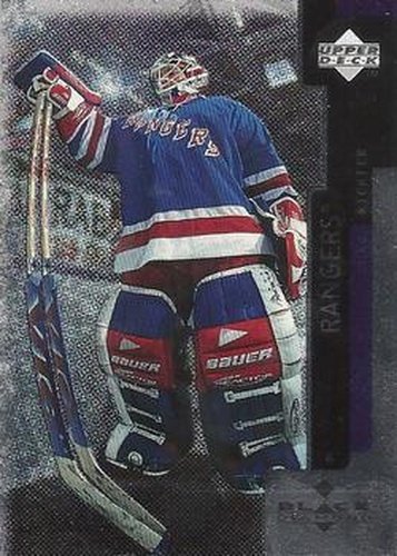 #4 Mike Richter - New York Rangers - 1997-98 Upper Deck Black Diamond Hockey