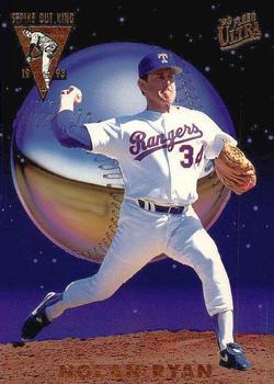 #4 Nolan Ryan - Texas Rangers - 1993 Ultra - Strike Out Kings Baseball