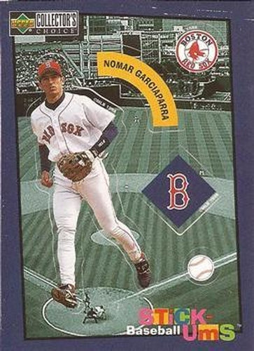 #4 Nomar Garciaparra - Boston Red Sox -1998 Collector's Choice - Stick-Ums Baseball