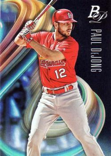 #4 Paul DeJong - St. Louis Cardinals - 2018 Bowman Platinum Baseball