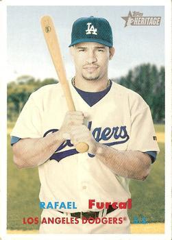#4 Rafael Furcal - Los Angeles Dodgers - 2006 Topps Heritage Baseball