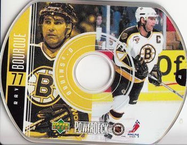 #4 Ray Bourque - Boston Bruins - 1999-00 Upper Deck PowerDeck Hockey