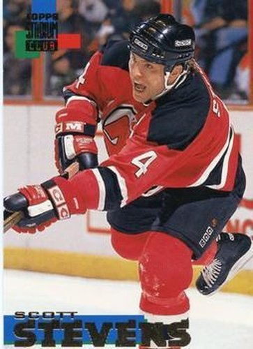 #4 Scott Stevens - New Jersey Devils - 1994-95 Stadium Club Hockey