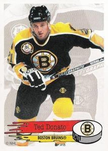 #4 Ted Donato - Boston Bruins - 1995-96 Panini Hockey Stickers
