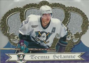 #4 Teemu Selanne - Anaheim Mighty Ducks - 1999-00 Pacific Crown Royale Hockey