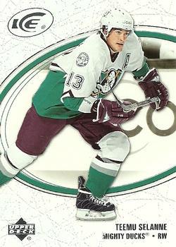 #4 Teemu Selanne - Anaheim Mighty Ducks - 2005-06 Upper Deck Ice Hockey