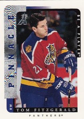 #4 Tom Fitzgerald - Florida Panthers - 1996-97 Pinnacle Be a Player Hockey