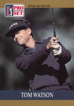 #4 Tom Watson - 1990 Pro Set PGA Tour Golf