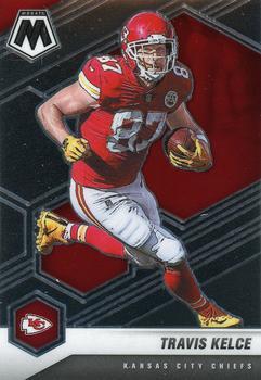 #4 Travis Kelce - Kansas City Chiefs - 2021 Panini Mosaic Football