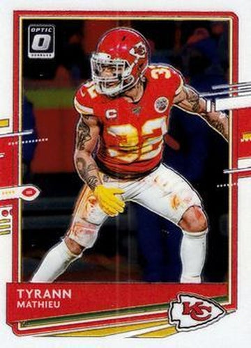#4 Tyrann Mathieu - Kansas City Chiefs - 2020 Donruss Optic Football