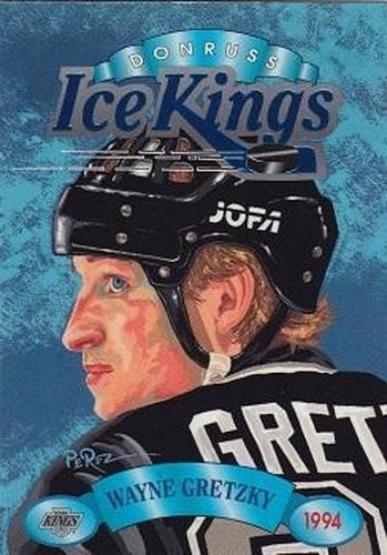 #4 Wayne Gretzky - Los Angeles Kings - 1993-94 Donruss - Ice Kings Hockey