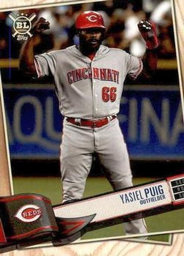 #4 Yasiel Puig - Cincinnati Reds - 2019 Topps Big League Baseball