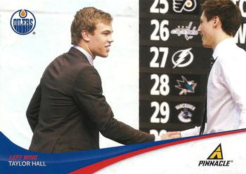 #4 Taylor Hall - Edmonton Oilers - 2011-12 Panini Pinnacle Hockey