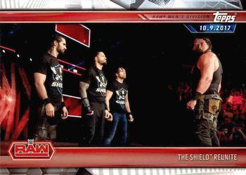 #4 The Shield Reunite - 2019 Topps WWE Road to Wrestlemania Wrestling