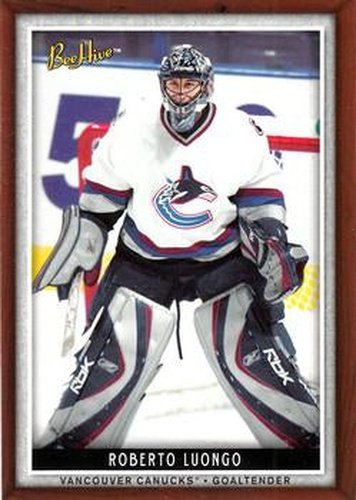 #4 Roberto Luongo - Vancouver Canucks - 2006-07 Upper Deck Beehive Hockey