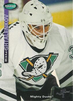 #4 Mikhail Shtalenkov - Anaheim Mighty Ducks - 1994-95 Parkhurst Hockey