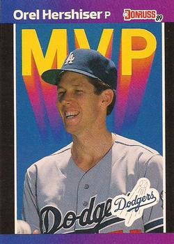#BC-4 Orel Hershiser - Los Angeles Dodgers - 1989 Donruss Baseball - Bonus MVP's