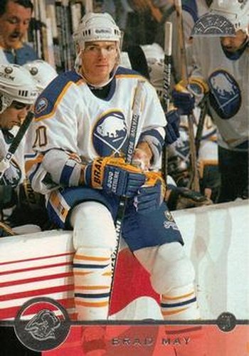 #4 Brad May - Buffalo Sabres - 1996-97 Leaf Hockey
