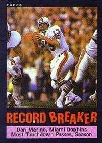 #4 Dan Marino - Miami Dolphins - 1985 Topps Football