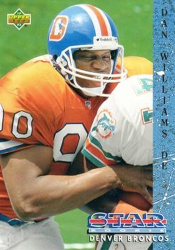 #4 Dan Williams - Denver Broncos - 1993 Upper Deck Football