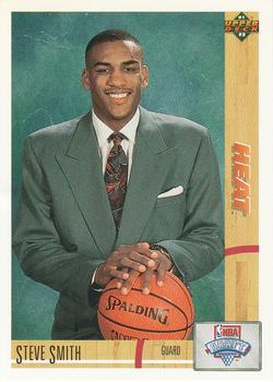 #4 Steve Smith - Miami Heat - 1991-92 Upper Deck Basketball