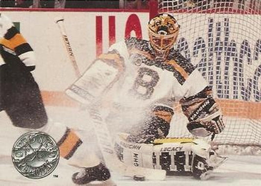 #4 Andy Moog - Boston Bruins - 1991-92 Pro Set Platinum Hockey