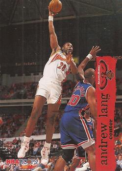 #4 Andrew Lang - Atlanta Hawks - 1995-96 Hoops Basketball