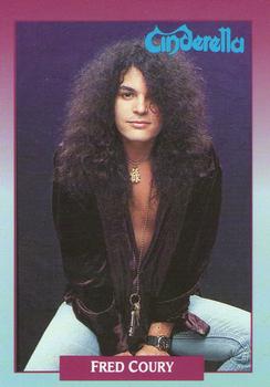 #4 Fred Coury - 1991 Brockum Rock Cards