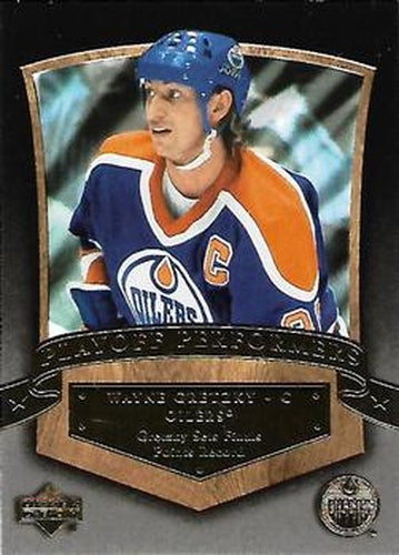 #PP4 Wayne Gretzky - Edmonton Oilers - 2005-06 Upper Deck Hockey - Playoff Performers