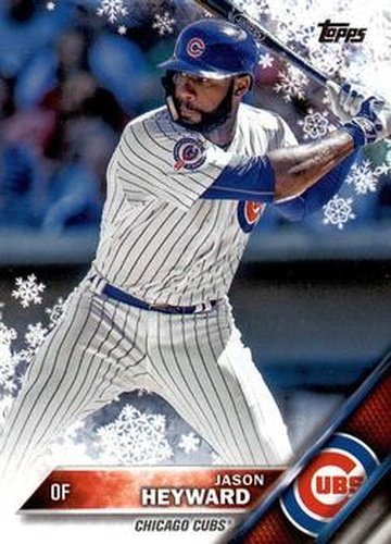 #HMW4 Jason Heyward - Chicago Cubs - 2016 Topps Holiday Baseball